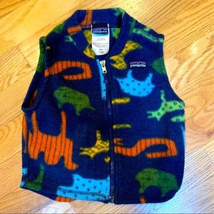 Patagonia infant fleece vest